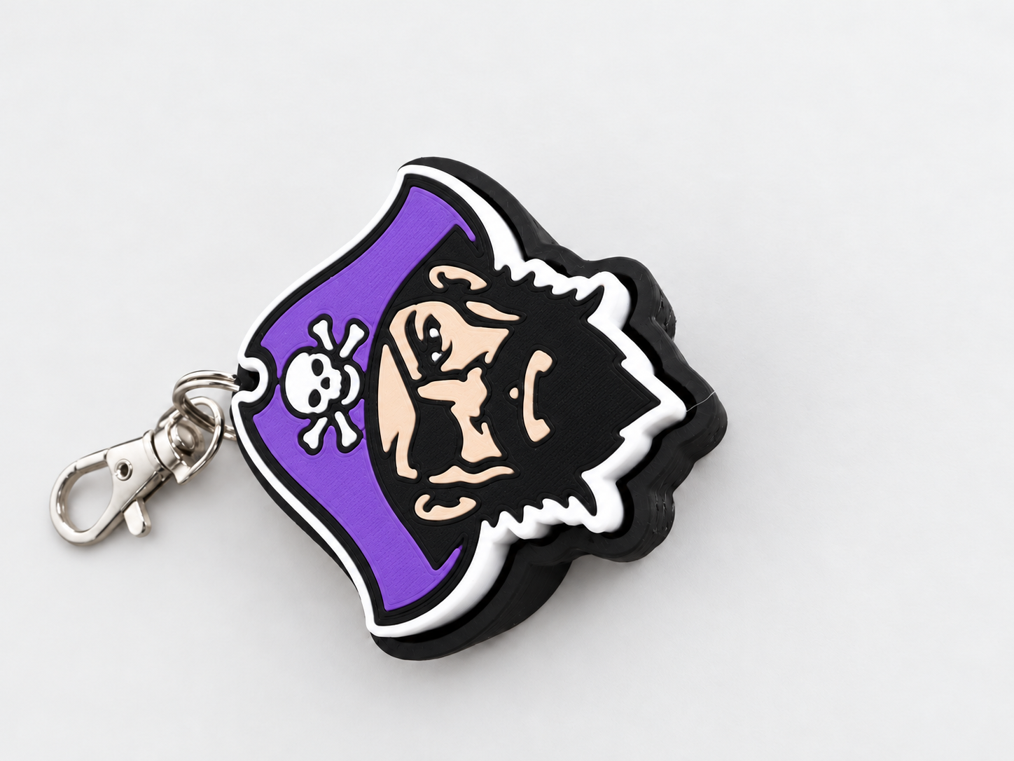 Pete Pirate Clicker Keychain