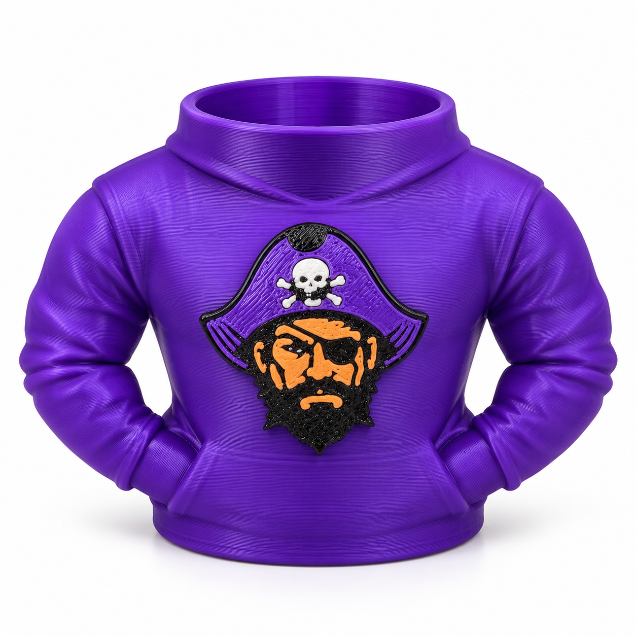 Purple Hoodie Pencil Holder