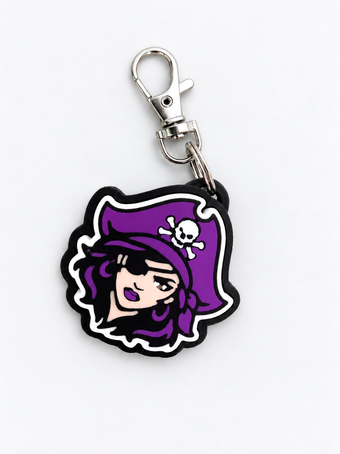 Lady Pirate Clicker Keychain
